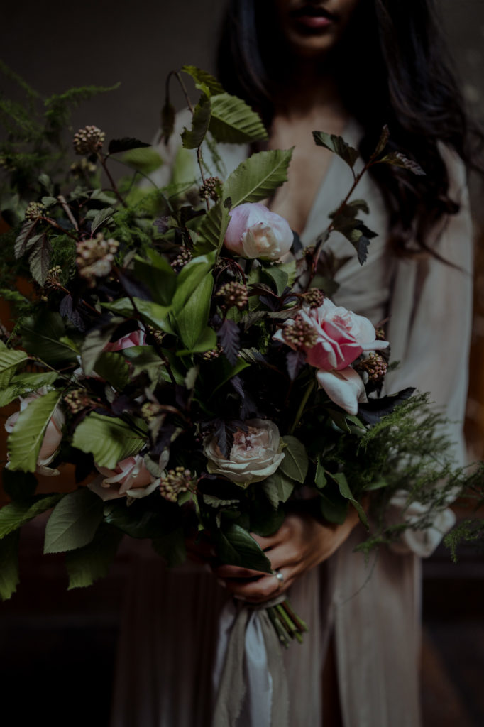 Wedding floral bouquet by Libertine Florist Bendigo 
